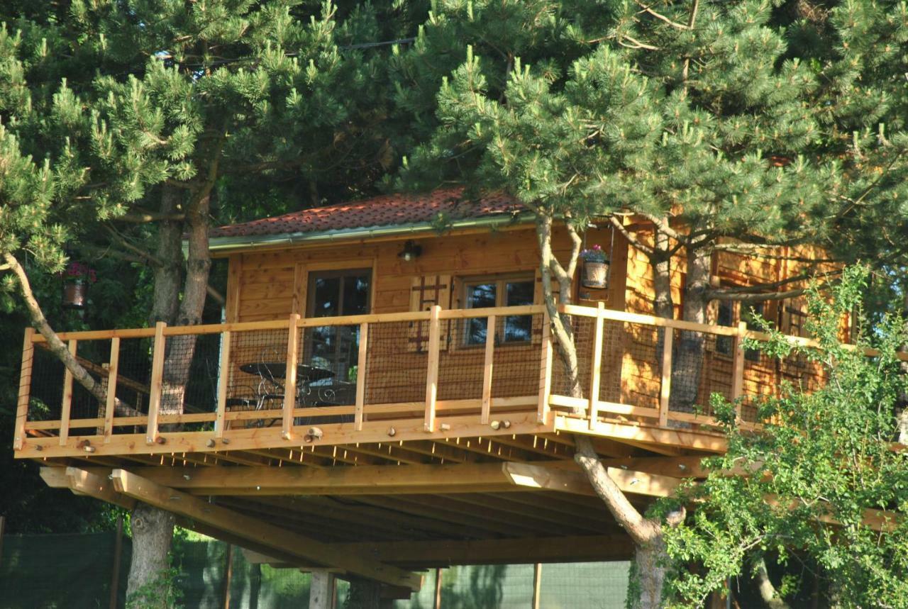 L'Etournelle - Cabane Perchee Chaussan Exterior photo